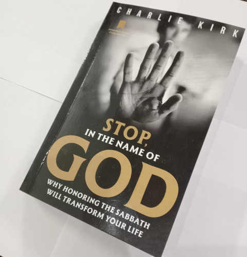 Stop the name god by - stop,, god:by