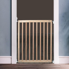 Safetots Baby Gate Simply Screw Fit Wooden Gate Multiple Colours 72cm - 79cm