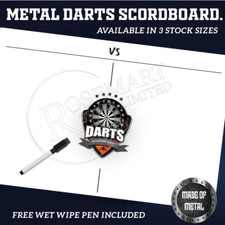 Personalised Darts Scoreboard