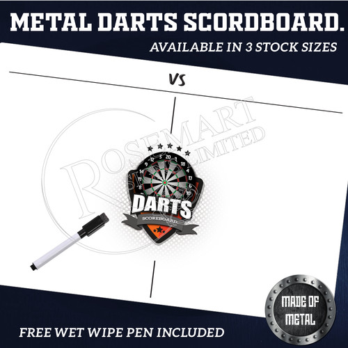 Personalised darts scoreboard - personalised,