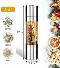 Salt and Pepper Grinder 2 in 1