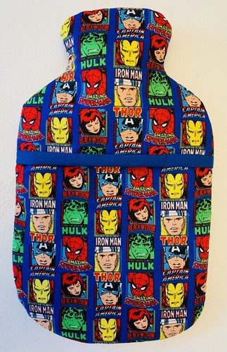 Marvel hot water bottle cover - hot,