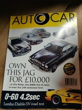 Autocar - 31 July 1996 - Lamborghini Diablo SV