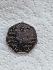 50p coin Sherlock Holmes 2019.