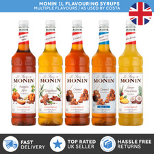 Monin 1L Syrups for Coffee &