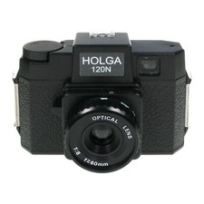 HOLGA 120N Black Lomo Medium Format Film Camera 120 N Optional Accessories
