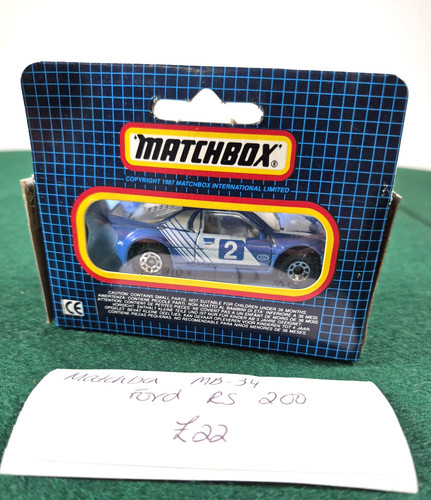 Matchbox ford 200 - mb-34,
