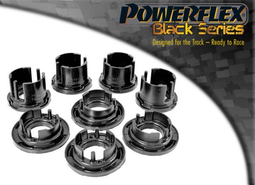 Powerflex black rear subframe - black,