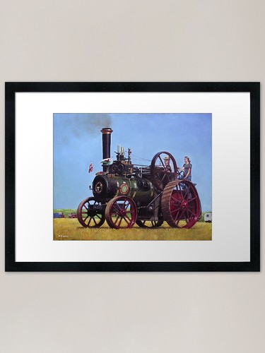 Steam traction engine ransomes - engine,