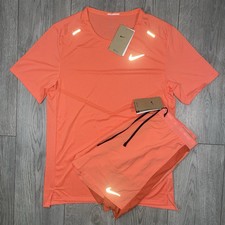 Nike Dri Fit Miler Repel Coral