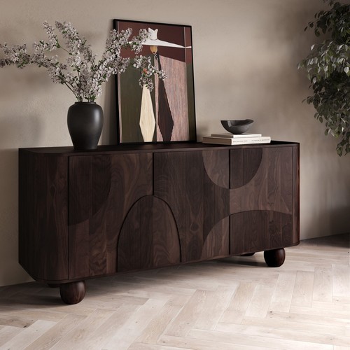 Large walnut effect - walnut,