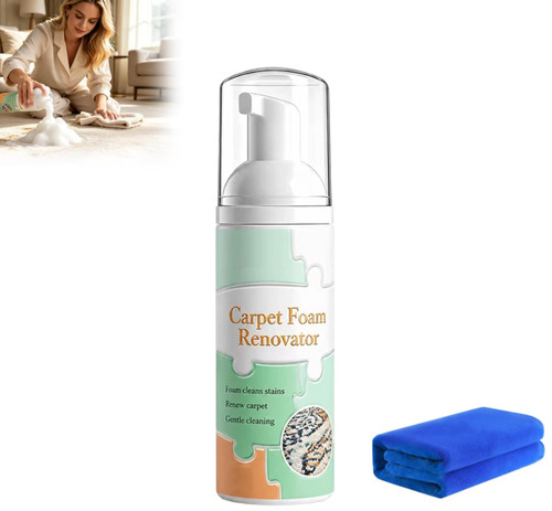 Waterless carpet foam stain - carpet,