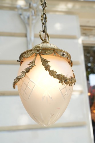 Pendant lantern antique french - pendant,