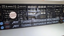 2x car number plate frame