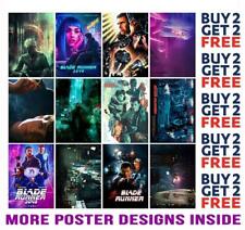 BLADE RUNNER POSTER ART PRINTS 2049 SPINNER  A4 A3 SIZE - BUY 2 GET ANY 2 FREE
