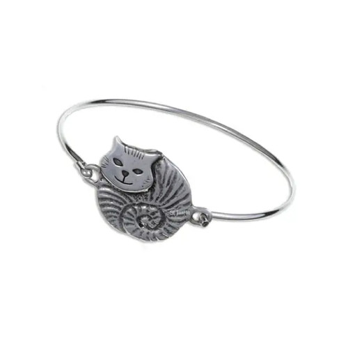 Bangle pewter justin fat - bangle, st
