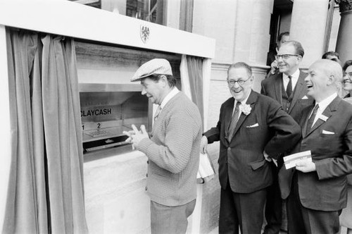 The worlds first atm cash - the,