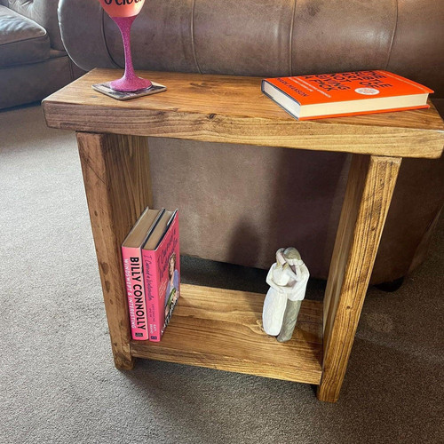 Solid wood end - end, table