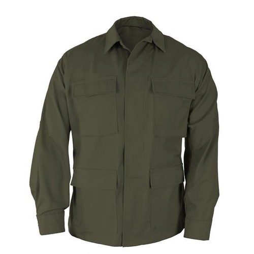 Olive green bdu style shirt - style,