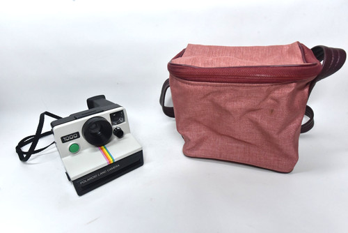 Vintage polaroid land camera - land,