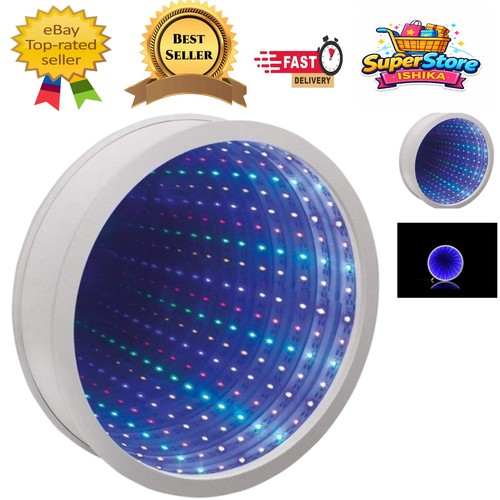 Modern white infinity mirror - modern,