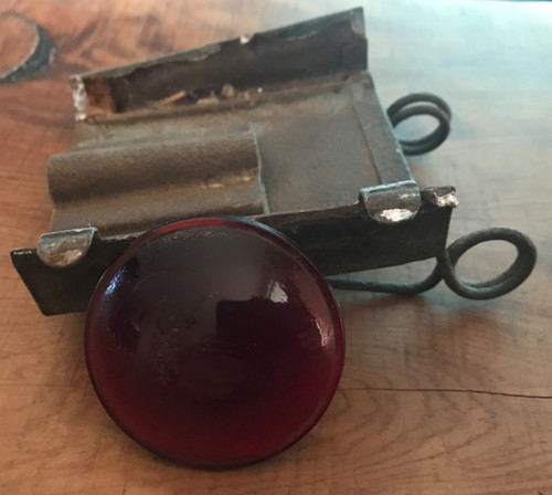 Red lens and hanger - , dietz