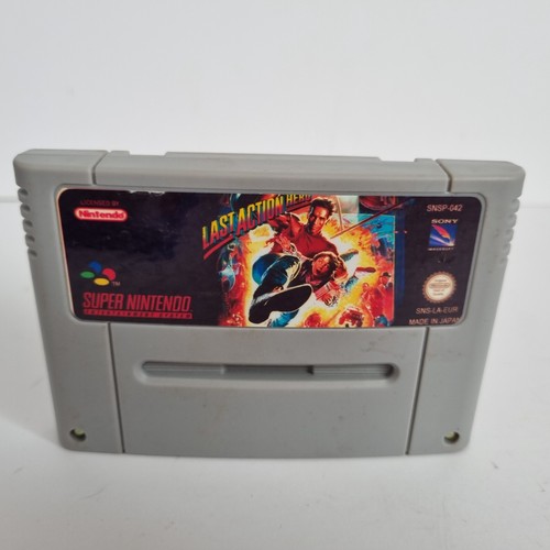 Super nintendo last action - nintendo,