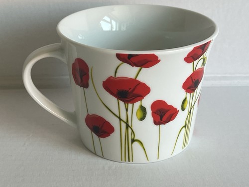 Dunelm poppies large breakfast - poppies,