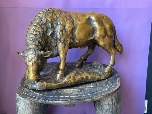 Vintage solid bronze american - bronze,