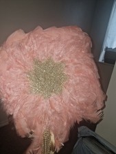 Feathered Hand Fan Party