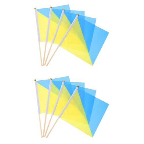 8pcs polyester signal - 8pcs, flags
