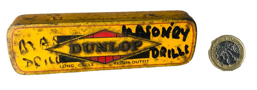 Advertising tin dunlop - tin,