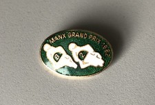 MANX GRAND PRIX 1982 ENAMEL