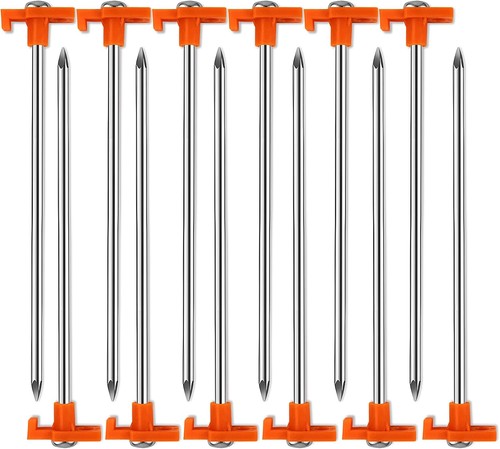 Pack tent stakes - 8,