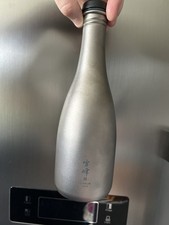 GENUINE SNOW PEAK FULL TITANIUM SAKE BOTTLE 540ml