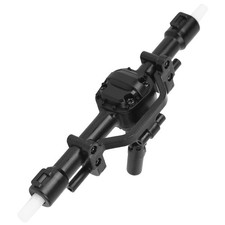 Plastic Black RC Car Rear Axle For WPL/MN Series 1/16 Military Truck Model|