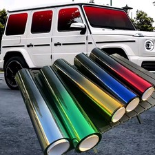 Car Gradient Sunshade Film PVC Two Tone Car Window Tint Film Accessories DIY