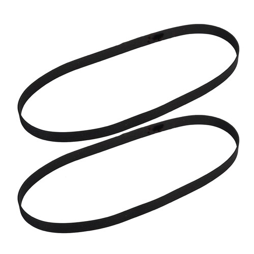 Turntable belt rubber - belt, flat