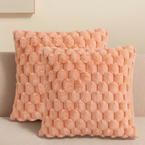 Pack faux fur cushion - fur,