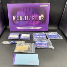 Blankety Blank TV Show Game 2002 Britannia Games (INCLUDES PEN) - READ DESC