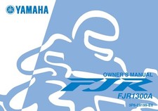 Yamaha Owners Manual Book 2006 FJR1300A