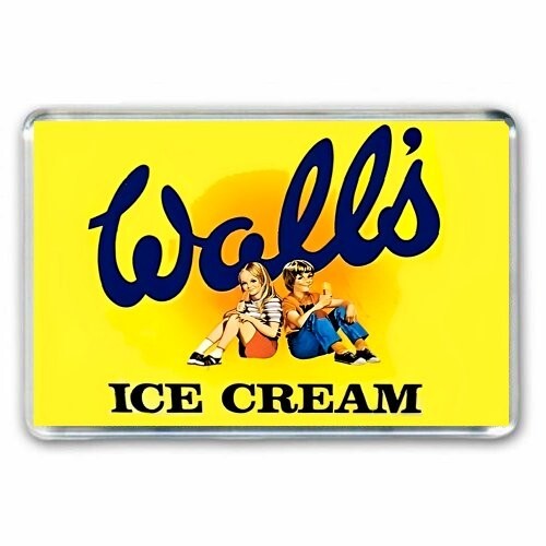 Retro walls ice cream sign - cream,