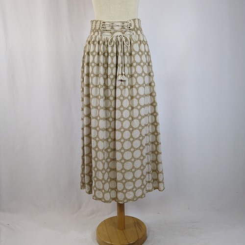 Wrap london skirt cotton beige - london,