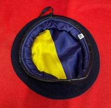 Blue Beret with RLC Silk