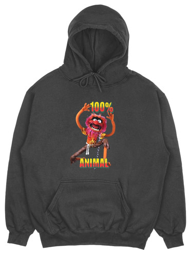 100 animal hoodie funny - 100%,