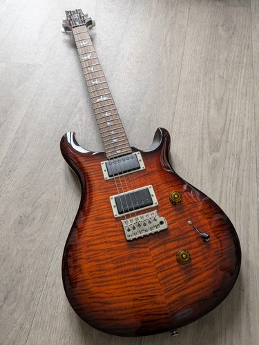 Prs custom orange tiger - se,