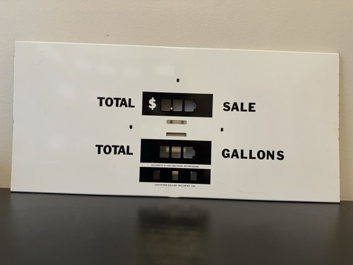 Gilbarco gas pump porcelain - pump,