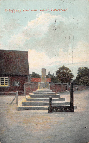 Bottesford whipping post - whipping, &