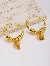 24k Gold Plated Jhumka Tassels