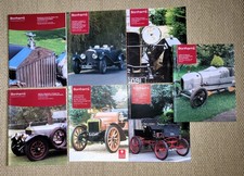Bonhams Vintage Car Auction Catalogues (7 ranging from June 2002 to Nov 2003)